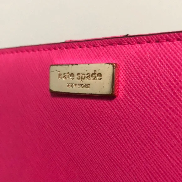 Hot Pink Kate Spade Wallet - Picture 2 of 5